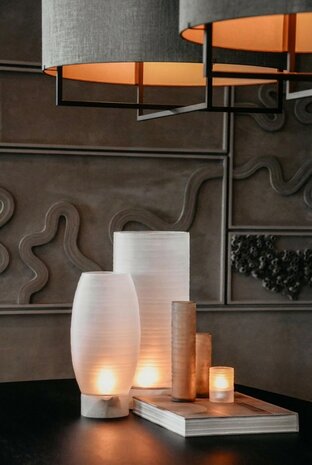 RAF Deluxe Lanterna Kalle Bianco Satinato | XLarge RAF Deluxe Lanterna Kalle Bianco Satinato | XLarge