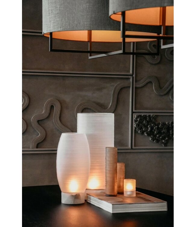 RAF Deluxe Farol Kalle Blanco Esmerilado | Extra Grande