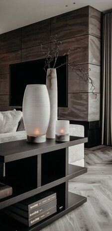 RAF Deluxe Lanterne Kalle Frostet Hvit | Liten