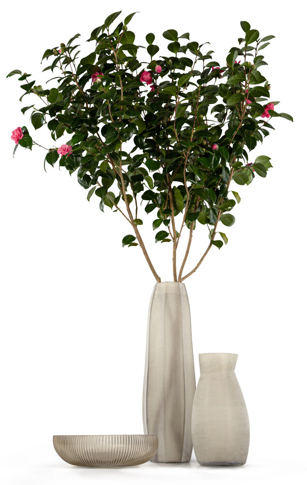 Guaxs Florero Koonam Alto | humo gris