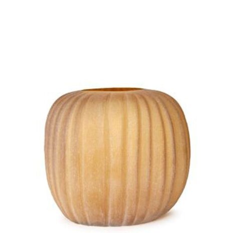 Guaxs Vase Manakara Rund | Gull