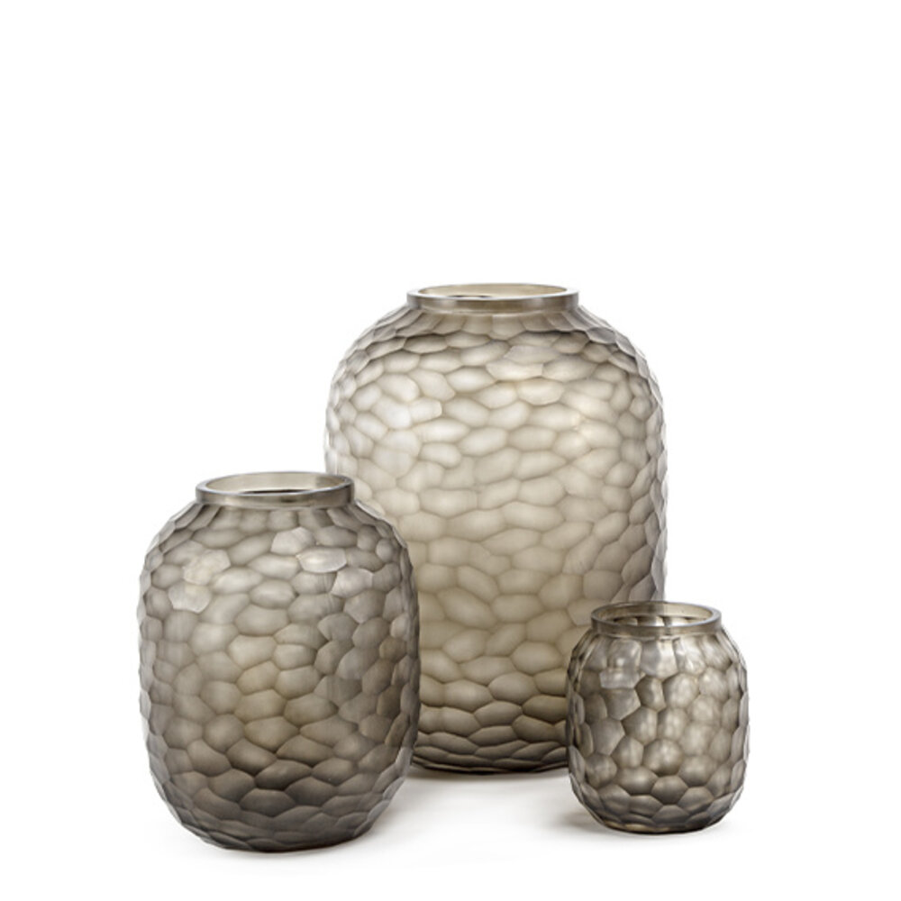 Guaxs Vaso Bambola | Trasparente / Grigio fumo