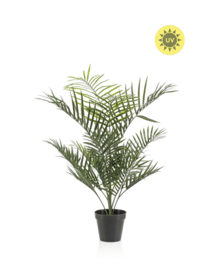 NU PUUR & GROEN Kunstplant voor buiten - Palm 90 cm - UV-bestendig