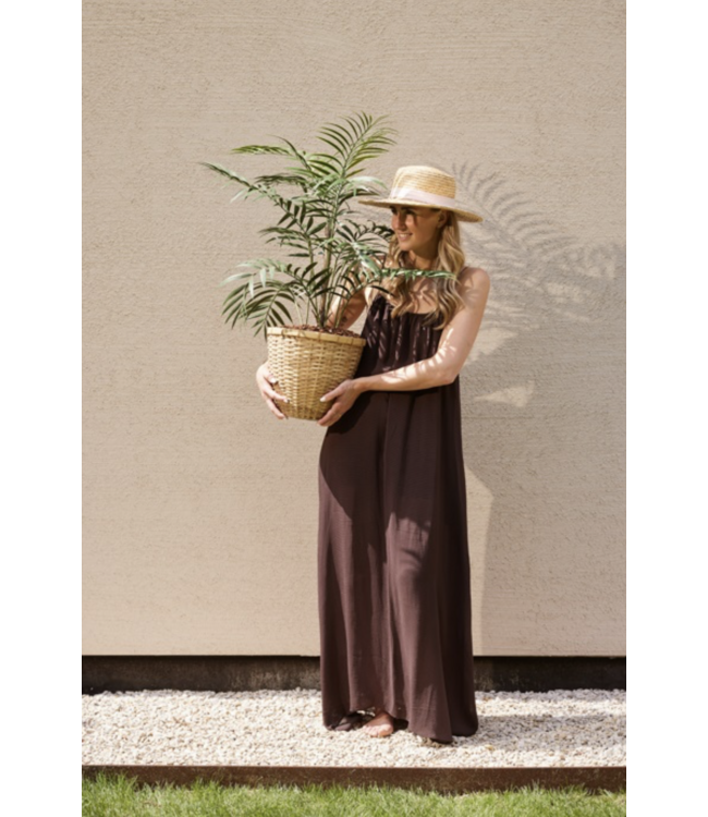 NU PUUR & GROEN Kunstig plante for utendørs bruk - Palme 90 cm - UV-bestandig