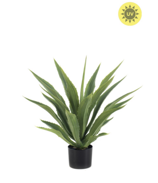 NU PUUR & GROEN Plante artificielle d'extérieur - Agave 70 cm - Résistante aux UV