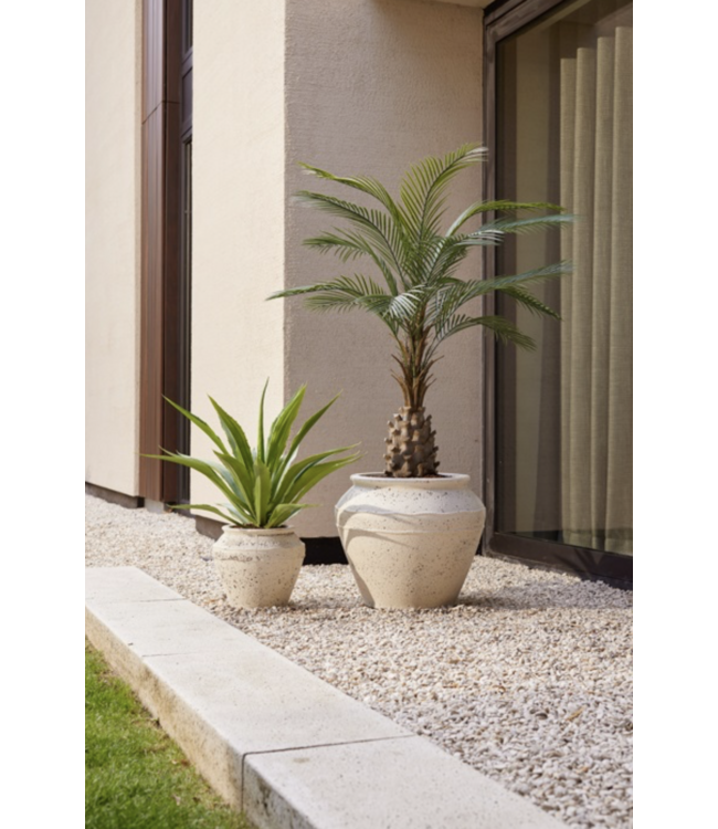 NU PUUR & GROEN Kunstplant voor buiten - Agave 70 cm - UV-bestendig