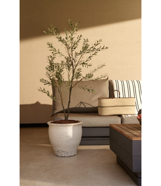 NU PUUR & GROEN Kunstplant voor buiten - Olijfboom 140 cm - UV-bestendig