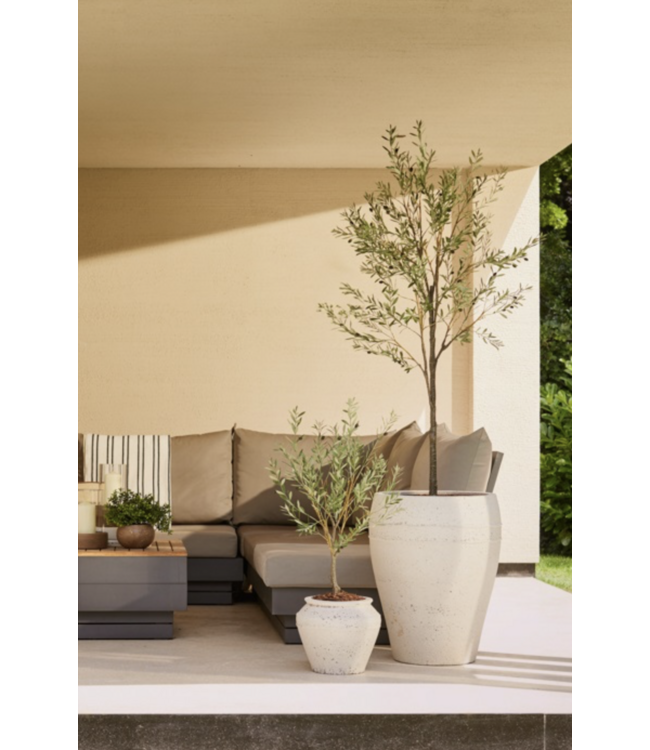 NU PUUR & GROEN Plante artificielle d'extérieur - Olivier de 175 cm - Résistant aux UV
