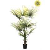 NU PUUR & GROEN Artificial plant for outdoor use - Palm Washingtonia 120 cm - UV-resistant