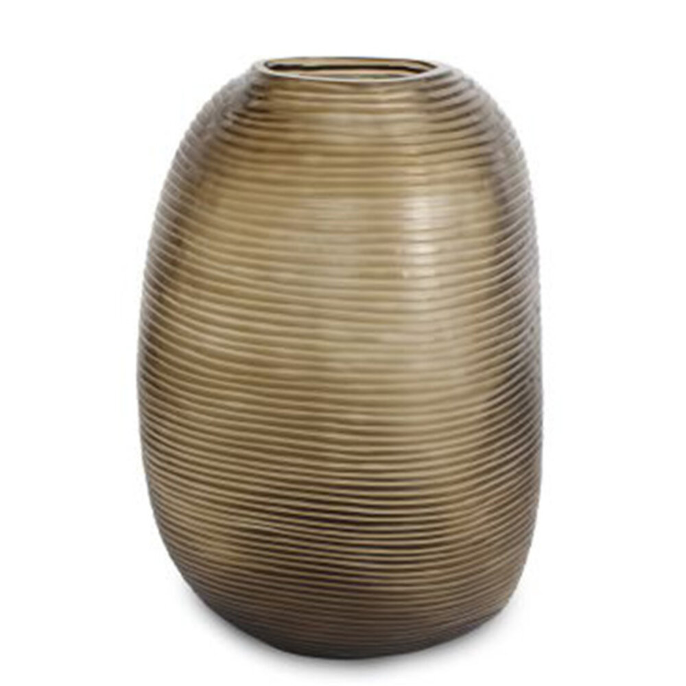 Guaxs Vase Patara haut | Transparent / Gris fumé