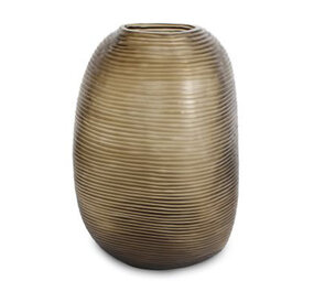 Guaxs Vase Patara høy | Klar / Røykgrå