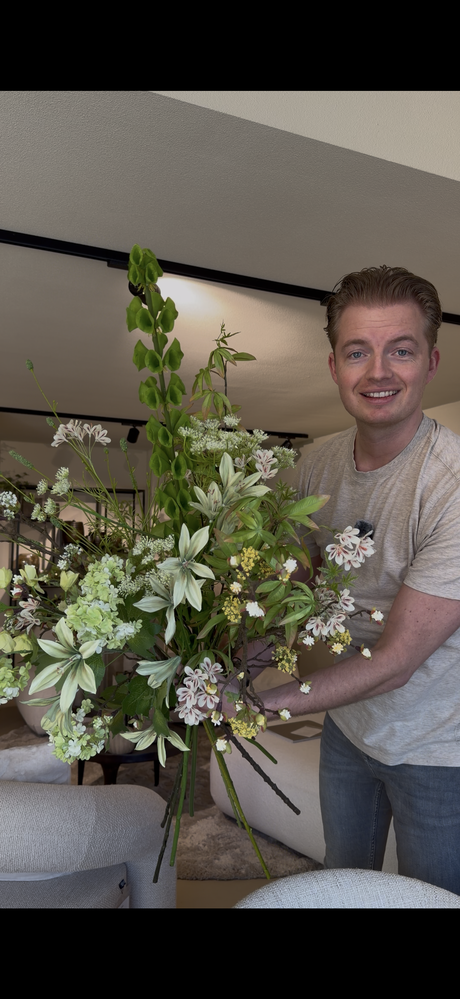 NU PUUR & GROEN Bouquet de fleurs artificielles « Spécial Mars » NU PUUR & GROEN Bouquet de fleurs artificielles « Spécial Mars »