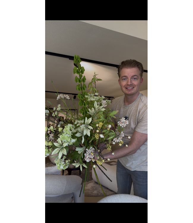 NU PUUR & GROEN Artificial flower bouquet "March Special"