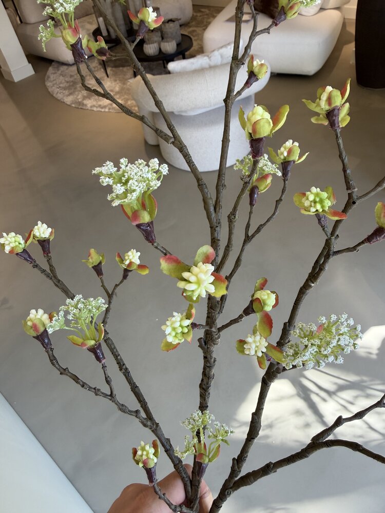 NU PUUR & GROEN Esdoorn Tak Creme | 110 cm NU PUUR & GROEN Esdoorn Tak Creme | 110 cm