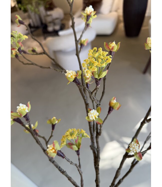NU PUUR & GROEN Gelber Ahornzweig | 110 cm