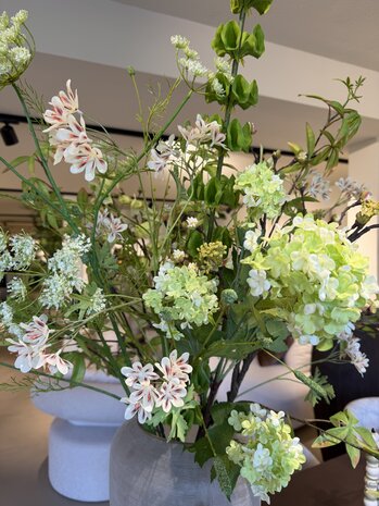 NU PUUR & GROEN Kunstbloemen boeket "Maart Special"