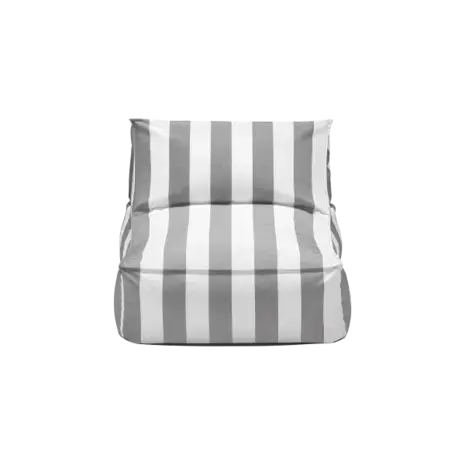 Blomus Fauteuil STAY | Blanc lys/Peau d'éléphant