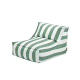Blomus Sillón STAY | Blanco lirio/Verde pato