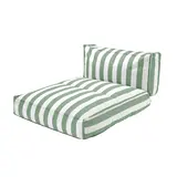 Blomus Lit d'extérieur STAY | Blanc lys/Vert canard