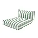 Blomus STAY Outdoor Bed | Lily White/Duck Green
