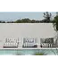 Blomus Cama de exterior STAY | Blanco lirio/Piel de elefante