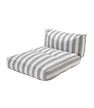 Blomus STAY Outdoor Bed | Lily White/Elephant Skin