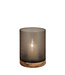 Guaxs GUAXS Lantern Aran L | Smokegrey/Walnut
