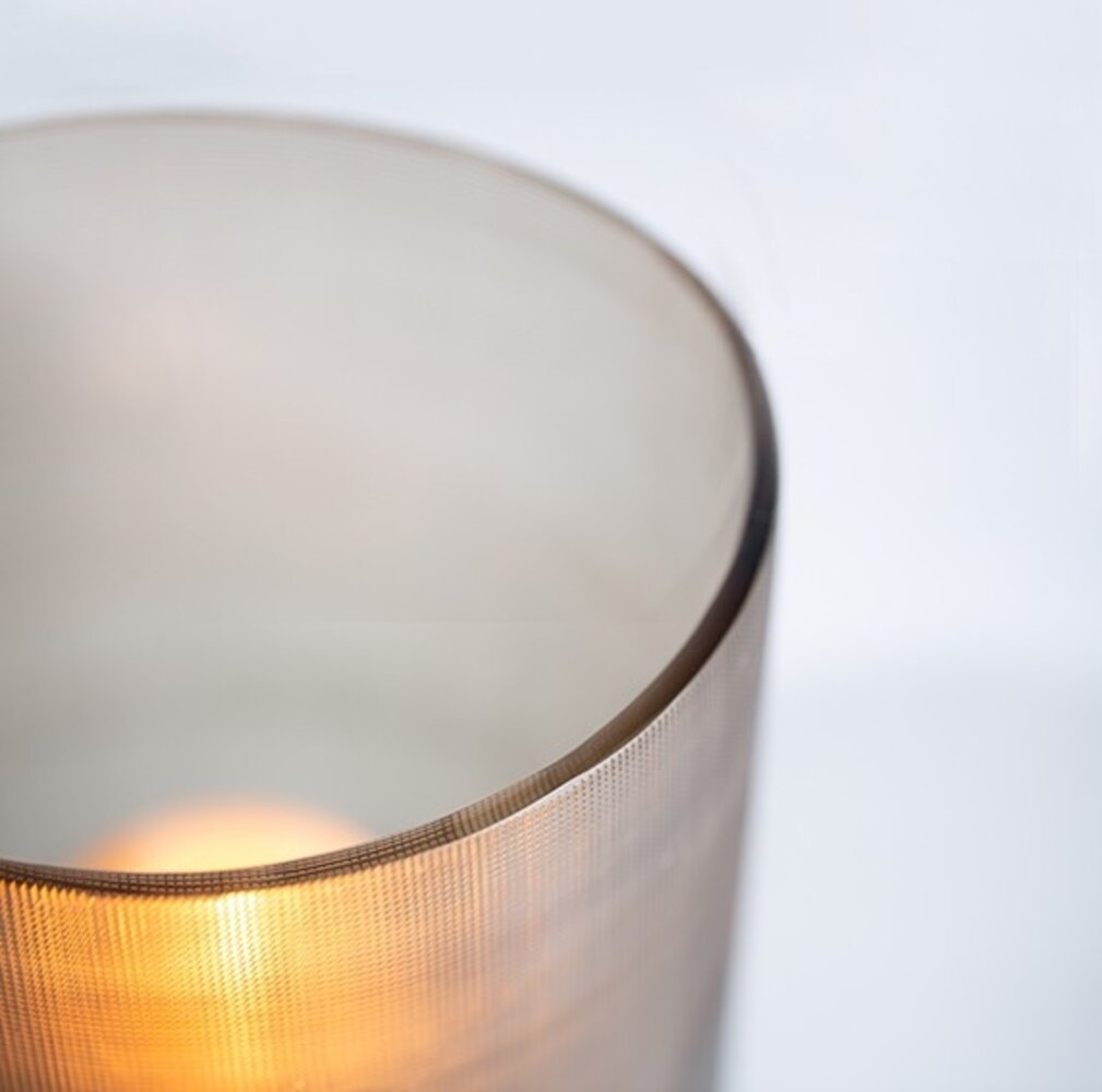 Guaxs Aran XL Lantern | Smokegrey/Walnut