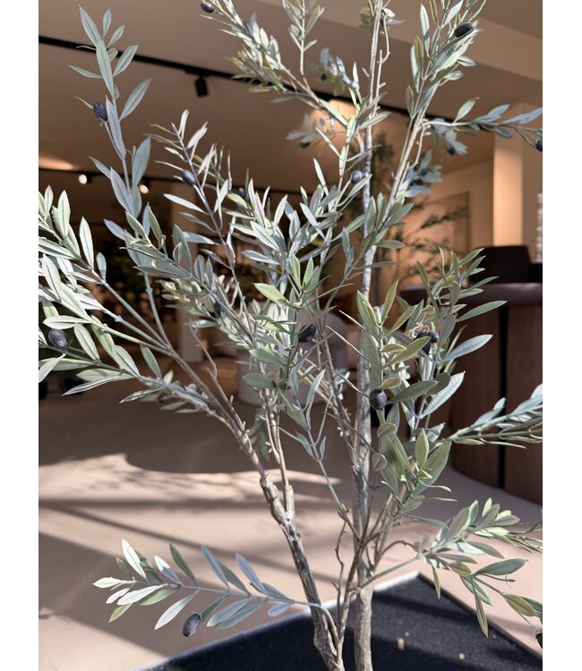 NU PUUR & GROEN Kunstplant voor buiten - Olijfboom 140 cm - UV-bestendig