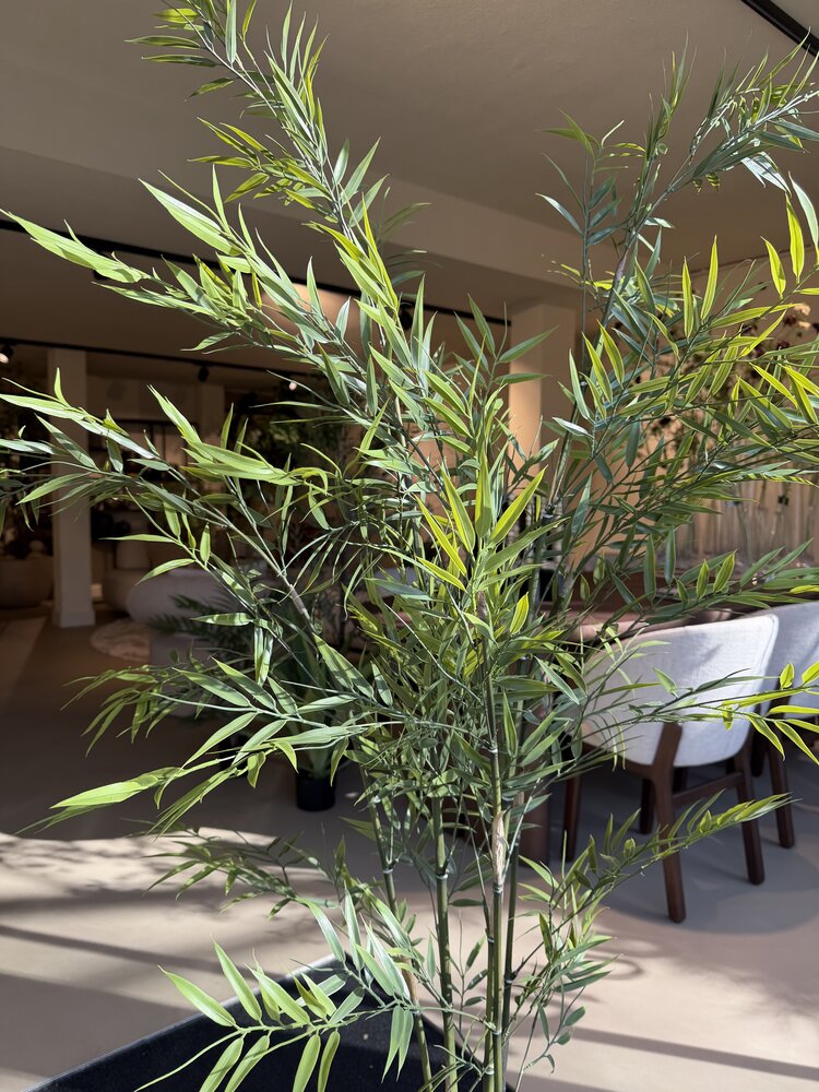 NU PUUR & GROEN Plante artificielle d'extérieur - Bambou 175 cm - Résistante aux UV