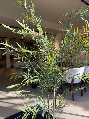NU PUUR & GROEN Kunstig plante for utendørs bruk - Bambus 175 cm - UV-bestandig
