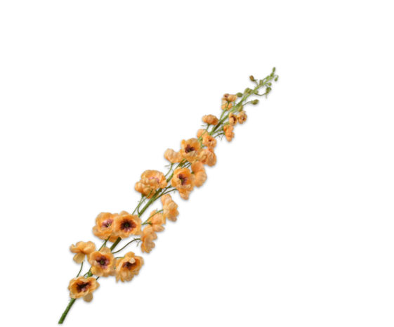 SILK-KA Delphiniumstahl Orange | 127 cm