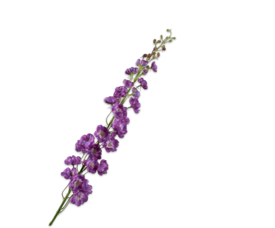 SILK-KA Delphinium stål lilla | 127 cm