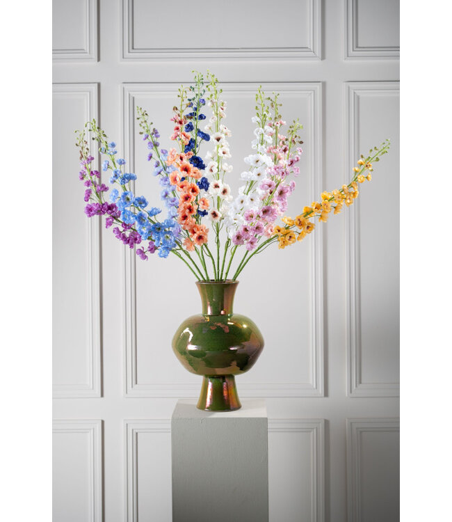 SILK-KA Delphinium Steel Blauw | 127 cm