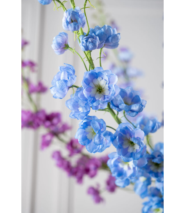 SILK-KA Delphinium Stahlblau | 127 cm