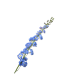 SILK-KA Delphinium Bleu Acier | 127 cm