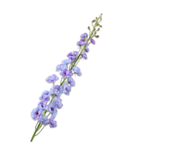 SILK-KA Delphinium Stem Lavender | 127 cm