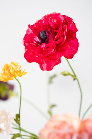 SILK-KA Ranunculus Branch Beauty RT | 63 cm