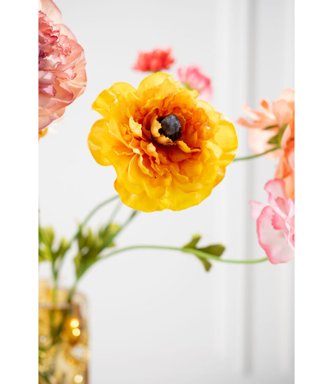 SILK-KA Ranonkel Tak Geel RT | 63 cm