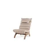 GOMMAIRE Outdoor Meubels | Organic Living Poltrona Sachin | Teak Grigio Naturale