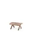 GOMMAIRE Outdoor Meubels | Organic Living Reposapiés Sachin | Teca gris natural