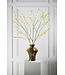SILK-KA Crocosmia Tak Roze/Groen | 117 cm