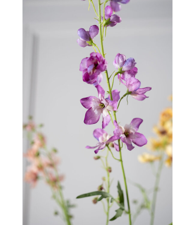 SILK-KA Delphiniumzweig Lavendel | 101 cm