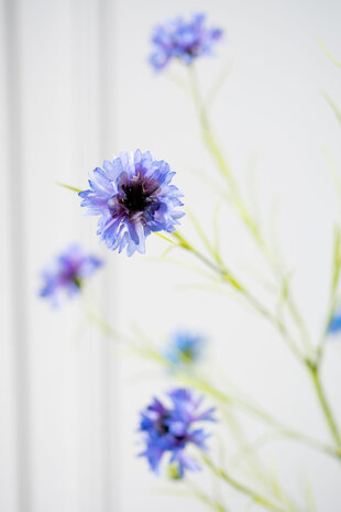 SILK-KA Cornflower Branch Purple | 92 cm