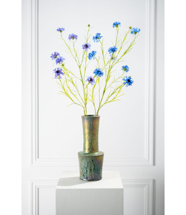 SILK-KA Cornflower Branch Blue | 92 cm
