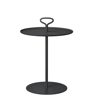 Blomus Mesa auxiliar de exterior PORTER | Negra