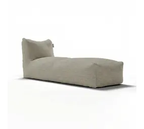 Laui Lounge Fauteuil extra long bohème | Taupe