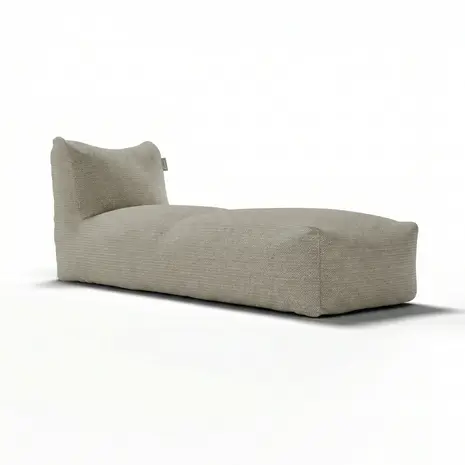 Laui Lounge Boho Extra Long Chair | Taupe
