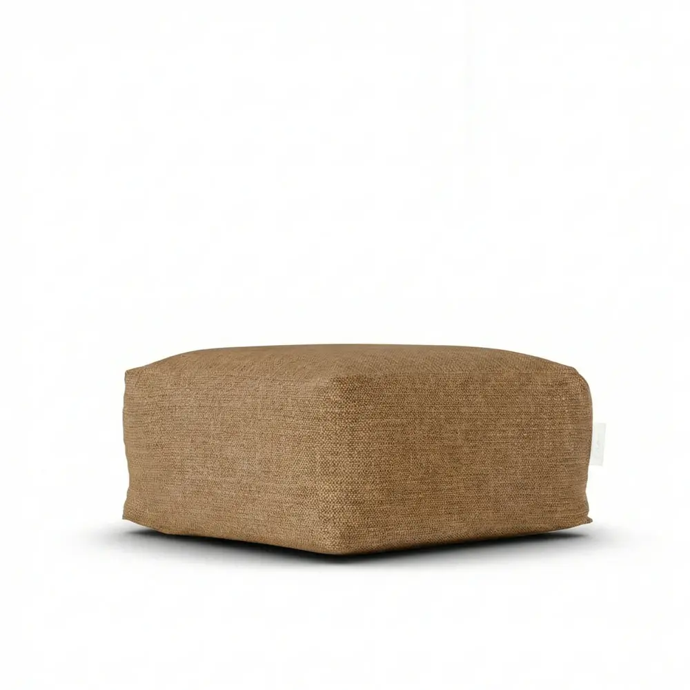 Laui Lounge Boho-Quadratpouf | Terra