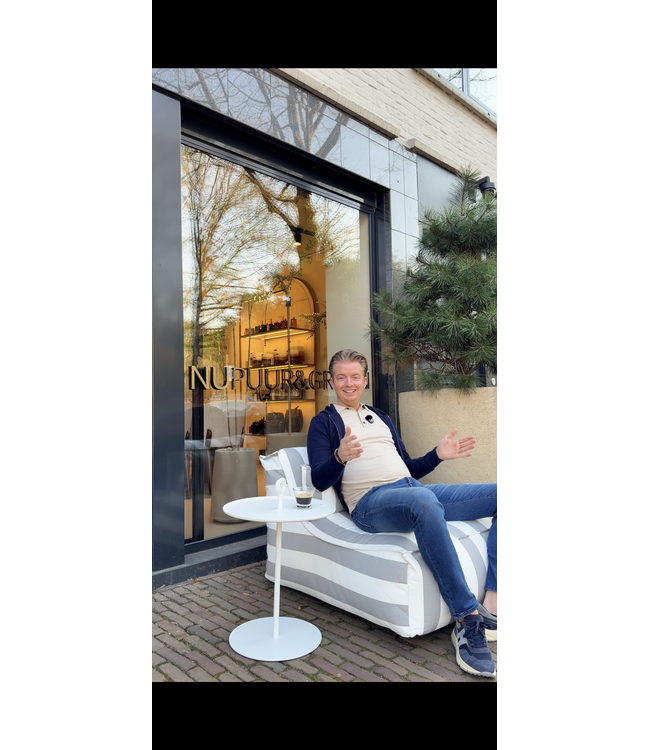 Blomus Fauteuil STAY | Lily White/Key Largo